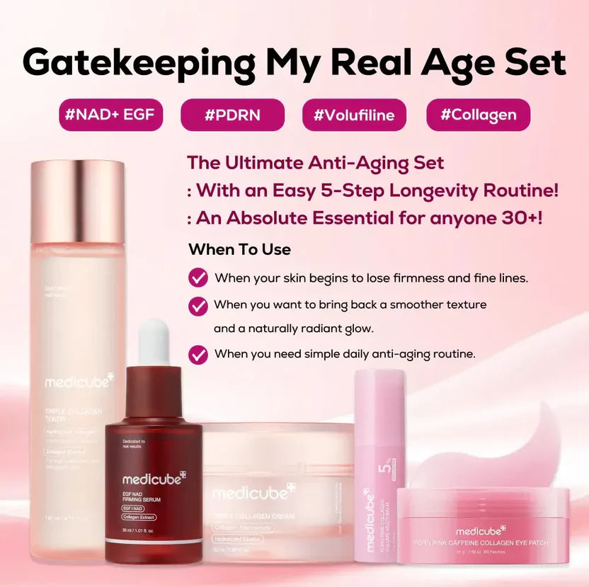 Gatekeeping My Real Age Set | 5-step Longevity